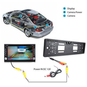 Caméra <span class=keywords><strong>de</strong></span> <span class=keywords><strong>plaque</strong></span> <span class=keywords><strong>d</strong></span>'<span class=keywords><strong>immatriculation</strong></span> européenne 170 degrés, caméra <span class=keywords><strong>de</strong></span> <span class=keywords><strong>recul</strong></span> pour voiture, caméra <span class=keywords><strong>de</strong></span> stationnement, vision nocturne, étanche - Product Image 6