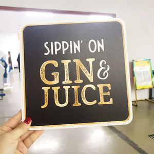 Letrero de Espuma Personalizado con Diseño Impreso en UV, Superficie Brillante, para Halloween, Cumpleaños, <span class=keywords><strong>Año</strong></span> <span class=keywords><strong>Nuevo</strong></span>, OEM - Product Image 1