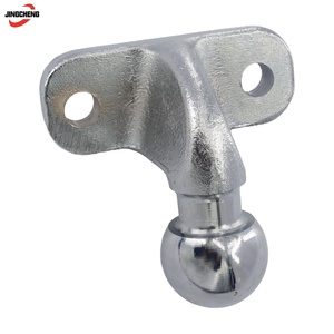 <span class=keywords><strong>Bola</strong></span> de <span class=keywords><strong>Remolque</strong></span> de 2 Orificios y 50 mm, <span class=keywords><strong>Bola</strong></span> de Enganche para <span class=keywords><strong>Remolque</strong></span> de Acero al Carbono Galvanizado para Automóviles, Remolques y Caravanas - Product Image 5