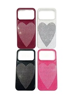 Coques de téléphone givrées à paillettes et à pois pour iPhone 16 Pro – Nouveautés en matière de coques de téléphone portable