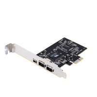 PCI-E 1X 1394 扩展卡 DV 高清视频采集卡 免驱动 VIA 库存现货