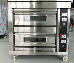 فرن كهربائي تجاري |   فرن كهربائي مزدوج الطبقات لخبز الخبز والمعجنات والكعك - Product Image 3