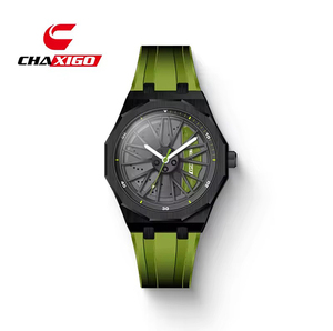 Chaxigo 7277 Originale Orologio da Polso al Quarzo 3D di Lusso per <span class=keywords><strong>Uomo</strong></span>, Impermeabile con Ghiera Rotante a 360 Gradi - Product Image 6