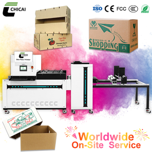 Impresora de inyección de tinta de una sola pasada Chicai CC-X1200 de 1.2m, máquina sin planchas para cajas de pizza, tablas rascadoras para gatos, cartón kraft - Product Image 2