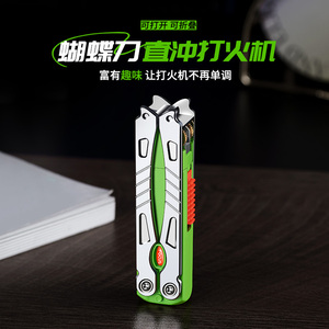 Bán buôn xoay Windproof Inflatable nhẹ hơn cho chơi ngoài trời Windproof thuốc lá có thể chơi được hút thuốc nhẹ hơn hấp dẫn - Product Image 6