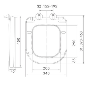 <span class=keywords><strong>Asiento</strong></span> de Inodoro con Acabado Cerámico, Antibacteriano, Moderno, con Liberación Rápida y <span class=keywords><strong>Cierre</strong></span> <span class=keywords><strong>Suave</strong></span> - Product Image 6