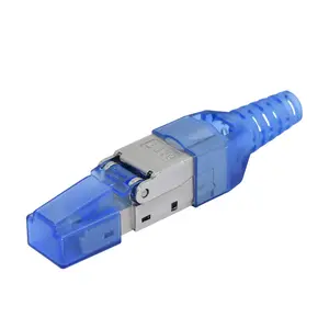 YXY Đầu Nối RJ45 CAT6/CAT6A/Cat7 Phích Cắm Mô-đun Ethernet Không Có Dụng Cụ Phích Cắm Mạng Mô-đun 8P8C Giắc RJ45