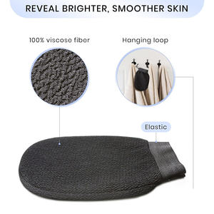 Guante de Baño y Ducha, Guante Exfoliante para el Cuerpo, Ecológico, Suave y Cómodo, Elimina Eficazmente la Piel Muerta, Guante de Seda - Product Image 2