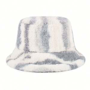 Chapeaux en fourrure épais pour femmes, style pêcheur, printemps/été, avec broderie 3D, décontractés pour le voyage, vente en gros - Product Image 4