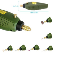 Mini ensemble de perceuse électrique 12V pour réparation de pare-brise Mini outil de meuleuse