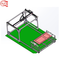 Machine de pulvérisation de peinture CNC automatique pour portes et meubles Machine de pulvérisation de peinture CNC 5 axes pour bois