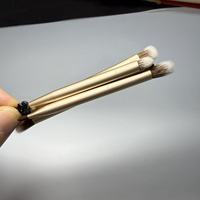Pinceaux de maquillage magnétiques 10 en 1, ensemble de pinceaux double embout, pinceau plat pour fond de teint, double tête, kit d'outils cosmétiques portables pour les voyages