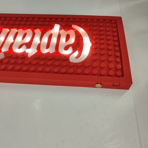 Customizable Silicone PVC Bar Mat Rubber <b>Beer</b> Spill Pad Pub Rail Mat Drip Tray Non Slip Counter Service Mat <b>Table</b> Mat Placemat - Product Image 4