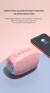 Haut-parleur elliptique LED sans fil Lumières éblouissantes <span class=keywords><strong>Audiophile</strong></span> pour ordinateur Personnalisation auxiliaire Haut volume Qualité sonore Subwoofer - Product Image 2