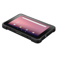 PC Industrial Resistente Android de 8 Pulgadas, 1280*800, 8GB+128GB, Escáner de Códigos de Barras 1D 2D QR, Terminal para Gestión de Inventario de Almacén
