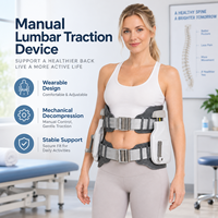 Système de traction lombaire orthopédique Boan, cadre compact motorisé en métal pour étirement du dos, matériel de physiothérapie
