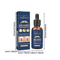 Huile à barbe OEM pour la croissance de la barbe chez l'homme, renforce les racines, huile nourrissante professionnelle pour améliorer la barbe