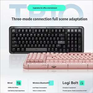 Logitech ALTO KEYS K98S Plus Translucent Custom Wireless Mechanical <b>Keyboard</b> Hot Swappable Gasket Custom Gaming <b>Keyboard</b> - Product Image 2