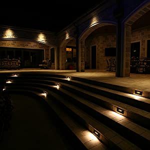 3W Trimless escalera cuadrada externa pared empotrada Led paso luz <span class=keywords><strong>Interior</strong></span> iluminación impermeable para escalera - Product Image 5