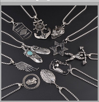 Collier en acier titane pour hommes et femmes, Hip Hop, pendentif hexagonal, chaîne Simple, bijoux Hip Hop