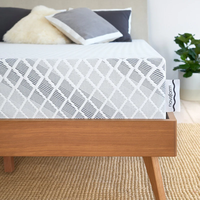 Matelas Confortable Réduit l'Exposition aux Allergènes pour un Sommeil Réparateur en Hôtel – Matelas Orthopédique à Mémoire de Forme et Ressorts Ensachés avec Fonction Massage