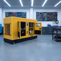 Grupo Electrógeno Diésel Silencioso JSST 480KVA Arranque Automático 60Hz 50Hz