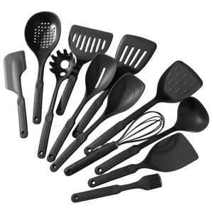 Food Grade Non Stick Spatula Set 11 Pieces Heat Resistant Silicone Baking Utensil <b>Cooking</b> Tool <b>Kit</b> - Product Image 2