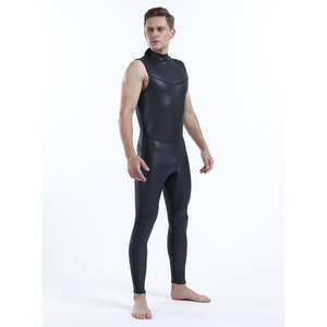 2 मिमी पुरुषों ट्राइथलॉन आर्टसूट नेफ्रोन गीले सूट स्नॉर्कलिंग w965 तैराकी के लिए स्लीवलेस डाइविंग सूट - Product Image 4