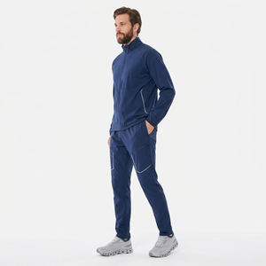 Nuevo Conjunto de Ropa Casual Ligera para Hombre, Estilo Urbano, Transpirable, Ecológico, de Lona, Corte Holgado, para Estar en Casa, Moderno - Product Image 1