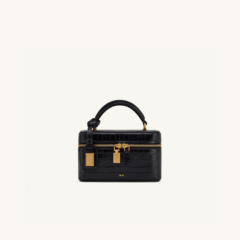 Motif crocodile noir