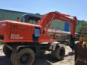 ฮิตาชิ EX100WD รถขุดล้อ,ฮิตาชิรถขุดล้อยาง - Product Image 2