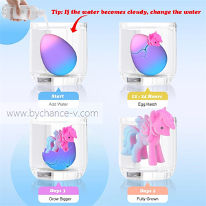 Giocattolo Unicorno Carino che Esce da Uova Arcobaleno, Articolo Molto Richiesto per Ricarica Distributori Automatici e Bomboniere per Feste per Bambini - Product Image 4
