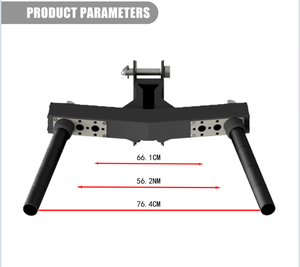 Paralelas de pared plegables Bar <span class=keywords><strong>Calistenia</strong></span> Peso corporal Dips ponderados Gimnasios en casa - Product Image 5