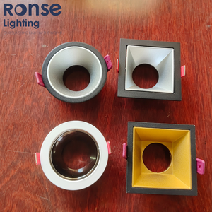 Projecteur anti-éblouissement RONSE 7w Led <span class=keywords><strong>Spot</strong></span> encastré Cadre carré Downlight Cadre de Downlight profond - Product Image 4