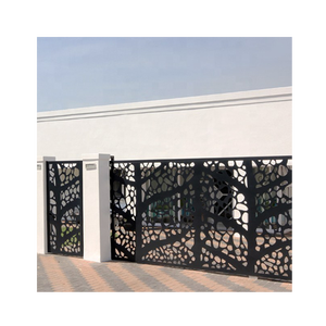 מותאם אישית חיצוני עמיד אלומיניום וילות שער גידור מתכת טרליס & Amp שערי גן - Product Image 2