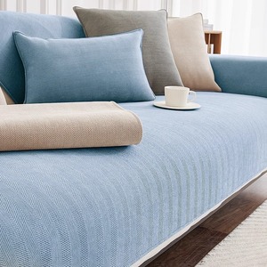 Premium Sectional <strong>Sofa</strong> Slipcover Stretchable Elastic Fabric Non Slip Fit for L Shape U Shape Couches Home Decor - Product Image 3