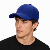Casquette de baseball en velours côtelé 6 panneaux de haute qualité, couleur unie, avec logo brodé personnalisé, style Dad Hat, vente en gros