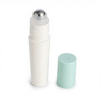 Flacon roll-on en PP de 10 ml, 4 pièces, étanche, portable, pour échantillons