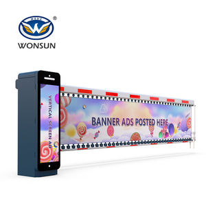 Bền thương mại quảng cáo tự động thông minh bãi đậu xe lối vào cổng rào cản với thiết kế thời trang - Product Image 3