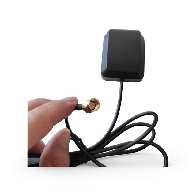 High Sensitivity 28dBi 1575.42mhz GPS Antenna for Caravan & Truck, Heavy Duty Anti-Interference