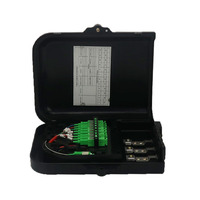 Boîtier de distribution de fibre optique extérieur IP65 8 ports, répartiteur 1x8 SC/APC/UPC FTTH ODB
