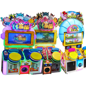 Usado Mengmeng versión en inglés que funciona con monedas tambor jugar música entretenimiento máquina PCB Material tambor Kit juego de mesa - Product Image 3