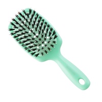 Brosse à cheveux massante confortable pour femmes, très vendue, en matériau TPO de haute qualité, avec coussin d'air écologique et poils en nylon