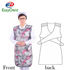 0.35mmpb kurşun kauçuk önlük diş <span class=keywords><strong>X</strong></span> <span class=keywords><strong>ray</strong></span> anti radyasyon etek önlük klinik röntgen Y <span class=keywords><strong>x</strong></span>-<span class=keywords><strong>ray</strong></span> koruyucu giyim güvenlik makinesi giysi - Product Image 4