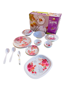 Vente en gros de 38 pièces de vaisselle en mélamine Dreams de haute qualité pour les fêtes à la maison et la décoration de mariage vaisselle de célébration - Product Image 4