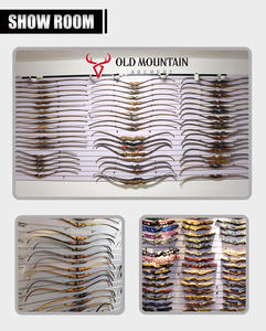 Old Mountain Stingray 60 "Arco recurvo tradicional Arco de caza Arco de tiro con arco - Product Image 4