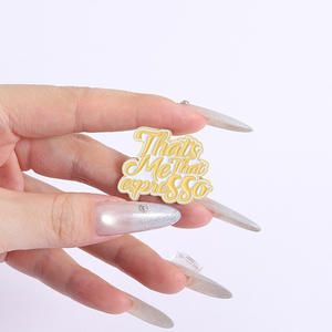 Creative <span class=keywords><strong>Sabrina</strong></span> Carpenter Chanson Broche Pop Musique Titre Alliage Badge Fans Cadeau Émail Pin - Product Image 6