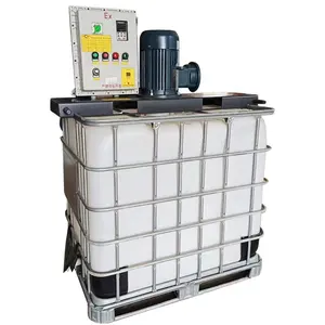 Tanque de águas residuais pintura misturador químico personalizável IBC misturador líquido agitador