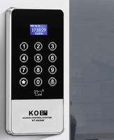 Máquina de Control de Acceso Todo en Uno KOB, Reconocimiento de Tarjetas RFID/Huella Dactilar, Acceso Remoto, Mini Programa, Función de Asistencia, Táctil