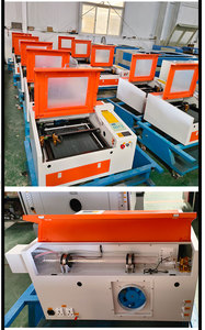 Vente directe usine Nouvelle mini-machine de gravure et de découpe laser CO2 4040B à large application Publicité Textile Commerce de détail - Product Image 2